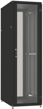 Шафа ZPAS 19", 42U, SZB IT, одностулкові передні та задні перфоровані двері, 600x800 мм, максимально 1500кг, сіра (W-IT-426080-44AA-2-161FB)