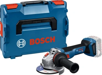 Шліфмашина кутова акумуляторна Bosch Professional GWS 18V-11 S 125мм 18В 3000-9000об/хв L-BOXX 136 1.7кг без АКБ та ЗП (0.601.9N4.001)