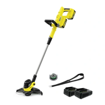 Тример садовий акумуляторний Karcher LTR 3-18 Dual Battery Set 18В акб 2х2А·год 30см 8000об/хв 2хЗП Power 2.42кг (1.445-451.0)