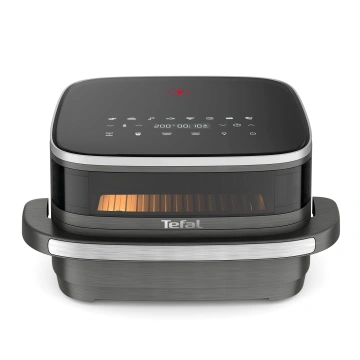 Мультипіч Tefal Easy Fry XL Surface, 2200Вт, чаша-4л, сенсорне керув., з віконцем, 10 програм, пластик, чорно-сірий (FW402HE0)