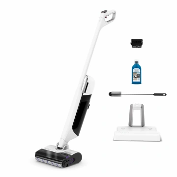 Пилосос Rowenta безпровідний миючий X-Clean 12, 21000Па, конт пил -0.72л, конт для води-0.79л, автон. робота до 65хв, вага-7.77кг, НЕРА, білий (GZ7257E0)