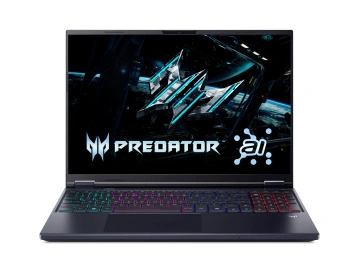 Ноутбук Acer Predator Helios Neo 16 PHN16-73 16" WQXGA IPS, Intel U9-275HX, 32GB, F1TB, NVD5060-8, Lin, чорний (NH.QVUEU.00J)