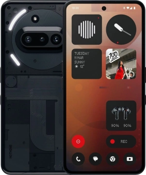 Смартфон Nothing Phone (3a) 6.77" 12/256ГБ, 2SIM, 5000мА•год, чорний (SU920021K)