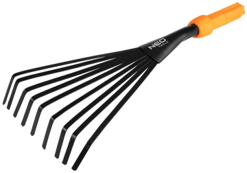 Граблі-віяло садові Neo Tools, ширина 12.5см, 33см, система NEO Click 0.15кг (95-075)