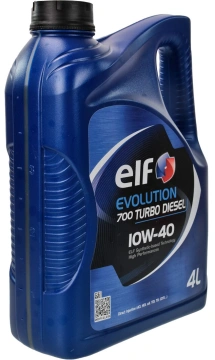 Олива моторна ELF Evolution 700 Turbo Diesel 10W-40 4л (12-4 TD) (194862) (ELF12-4TD)