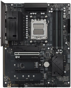 Материнcька плата ASUS B850 MAX GAMING WIFI sAM5 B850 4xDDR5 M.2 HDMI DP ATX (90MB1PR0-M0EAY0)