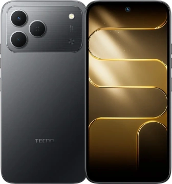 Смартфон TECNO Spark 50 (KN4n) 6.78" 8/256ГБ, 2SIM, 6700мА•год, Inky Black (4894947117572)