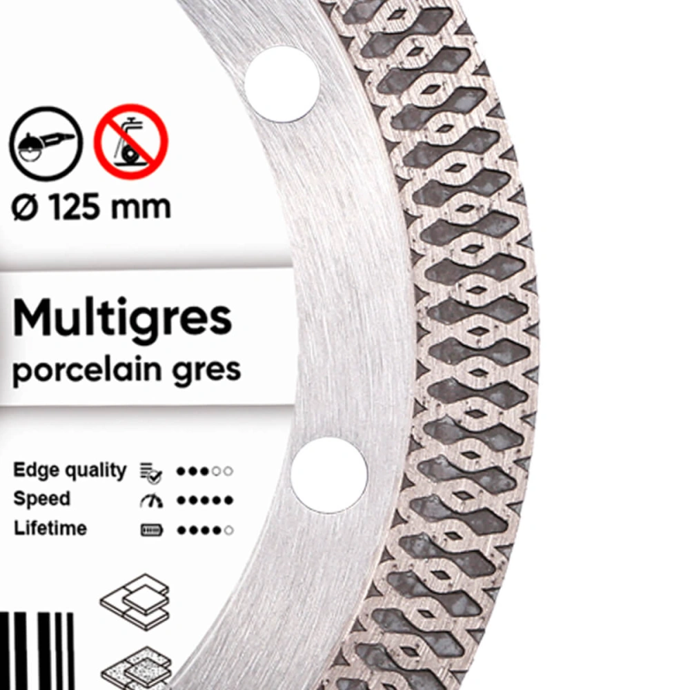 Круг алмазний вiдрiзний 1A1R 125x1,6/1,0x10x22,23 Multigres (11115494010)