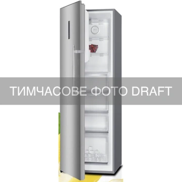 Морозильна камера ARDESTO, 185x60х61, 274л, F, NF, диспл зовн., нерж (URM-H275IN185E)