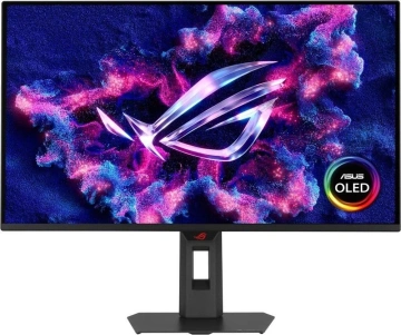 Монітор Asus 26.5" ROG Strix XG27AQDMES 2xHDMI, DP, Audio, QD-OLED, 2560x1440, 240Hz, 0.03ms, DCI-P3 99%, G-SYNC, FreeSync, Pivot, HDR10 (90LM0C80-B01171)