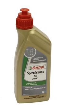 Олива трансмісійна Castrol Syntrans V FE 75W-80 GL-4 1л (193380256) (15DC46) (CAS193380256)