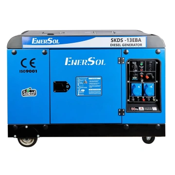 Генератор дизельний EnerSol 230В 9-10кВт електростартер 280кг (SKDS-13EBA)