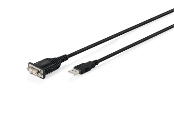 Адаптер DIGITUS USB 2.0 > RS232 (M/M), FT232RNL, 1.8m (DA-70172)