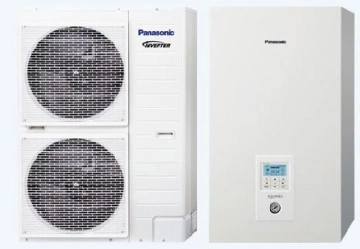 Тепловий насос Panasonic AQUAREA T-CAP KIT-WXC12H9E8, повітря/вода, 12 кВт, 380В (WH-UX12HE8/WH-SXC12H9E8)