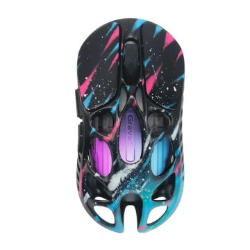 Миша GravaStar Mercury X Pro, 8K, BT/WL/USB-A, RGB, Neon Graffiti (GSXPRO_CG_BLK)