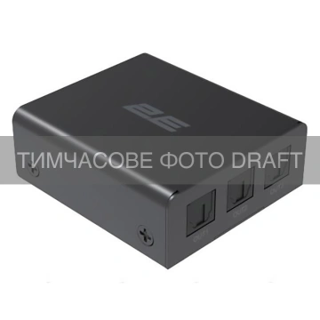 Спліттер 2E Digital Audio 1x3 Optical SPDIF Toslink (SP1X3DOA)