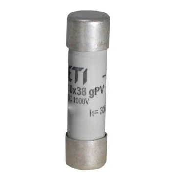 Запобіжник ETI, CH 10x38 gPV 1A 1000V (30kA) (2625138)