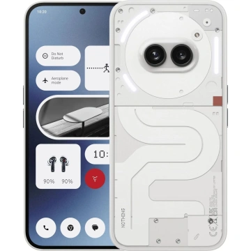 Смартфон Nothing Phone (2a) 6.7" 8/128ГБ, 2SIM, 5000мА•год, білий (SU920012W)