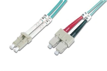 Патч-корд волоконно-оптичний DIGITUS LC/UPC-SC/UPC, 50/125, MM, OM3, duplex, 5м (DK-2532-05/3)
