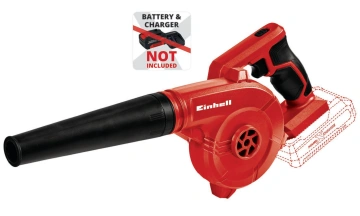 Повітродув акумуляторний Einhell TE-CB 18/180 Li - Solo 18В 180км/год 11500-15500об/хв 0.9кг без АКБ та ЗП (3408045)