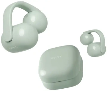 Навушники TWS Sony LinkBuds Clip BT 5.3, IPX4, SBC, AAC, Mic, Зелений (WFLC900G.E)