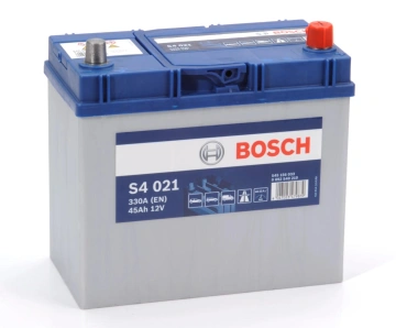 Акумулятор Bosch S4 12В 45А·год 330А R+ товстий конус (EN Euro) (0 092 S40 210) (0092S40210)