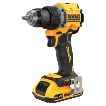 Шурупокрут-дриль акумуляторний DeWALT XR Li-Ion 18В акб 2х2А·год 74Нм 0-450·0-1650об/хв кейс TSTAK, ЗП 1.12кг (DCD794D2T)