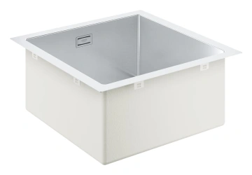Мийка кухонна Grohe K700, нерж.сталь, квадрат., без крила, 464x464x200мм, чаша - 1, уніврсальна, матова нержавіюча сталь (31578SD1)