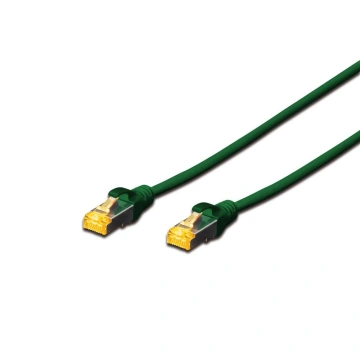 Патч-корд DIGITUS CAT 6a S-FTP, 3м, AWG 26/7, Cu, LSZH, зелений (DK-1644-A-030/G)