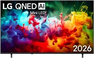 Телевізор 75" LG QNED 4K 60Hz Smart WebOS Black (75QNED70B6A)