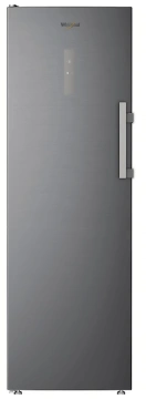 Морозильна камера Whirlpool, 186.5x59.7х70.9, 286л, E, NF, дисплей, інв., нерж (WHMFF6312XP4)
