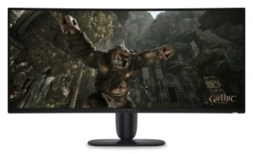 Монітор DELL 34" AW3426DWM 2xHDMI, DP, USB, VA, 3440x1440, 21:9, 240Hz, 1ms, DCI-P3 95%, CURVED, FreeSync, HDR 400 (210-BWPZ)
