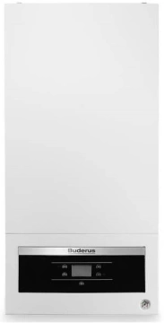 Котел газовий Buderus Logomax Plus GB062-24 KD, конденсаційнний, двоконтурний, 24 кВт, настінний (7736901204)
