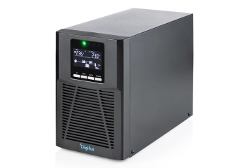 Джерело безперебійного живлення DIGITUS 1000VA/1000W, Tower, LCD, RJ45, RS232, USB, 8xC13 (DN-170130)