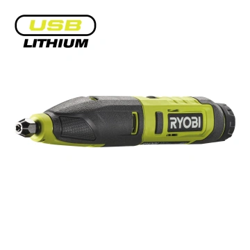 Долото акумуляторне Ryobi USB Lithium RPC4-0 4В 13000об/хв 0.28кг без АКБ (5133006293)