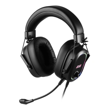 Гарнітура ігрова 2E GAMING HG320 V2, 7.1, USB-A, RGB, 2м, чорний (2E-HG320V2BK-7.1)