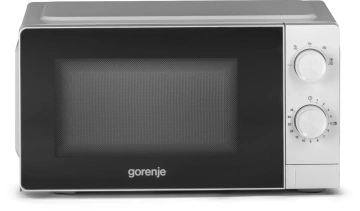 Мікрохвильова піч Gorenje, 20л, мех. керув., 700Вт, білий (MO20CE1W5)
