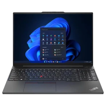 Ноутбук Lenovo ThinkPad E16-G4 16" WUXGA IPS AG, Intel 7-350, 32GB, F1TB, UMA, DOS, чорний (21YFS03300)