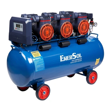 Компресор повітряний EnerSol безолійний 5кВт, 150л, 1265л/хв, 8бар, 59.5кг (ES-AC1265-150-6OF)