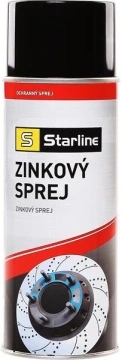Цинковий спрей Starline до 300°С сірий 300мл (ACST008)