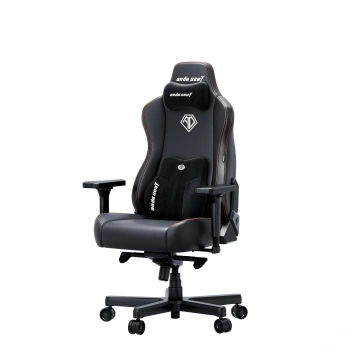 AndaSeat Крісло Kaiser 3E XL, ПВХ шкіра, 4D-Armrests, чорний