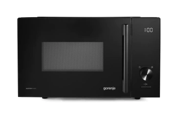 Мікрохвильова піч Gorenje, 23л, електр. керув., 800Вт, гриль, дисплей, 20 програм, інвертор, чорний (MO23S4B5)