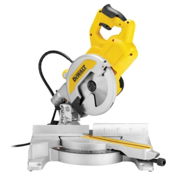 Пила торцювальна настільна DeWALT 1800Вт диск 216х30мм 6300об/хв 15кг (DWS777)