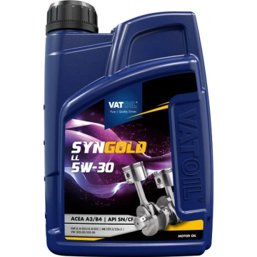Олива моторна VATOIL SynGold LL 5W-30 1л (10-1 LL) (50016) (VAT10-1LL)