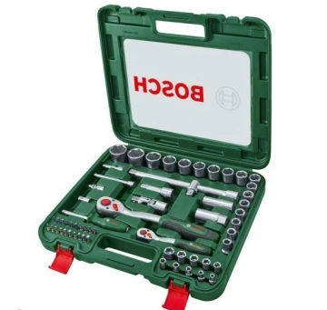 Набір торцевих головок Bosch, 1/2", 1/4" з тріскачкою 60шт (1.600.A03.9J8)
