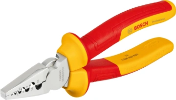 Кліщі обтискні Bosch Professional, 180мм, VDE (1.600.A02.NE6)
