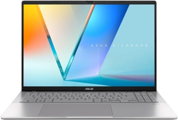 Ноутбук ASUS Vivobook S16 M3607KA-SH031 16" FHD OLED, AMD AI 5 330, 16GB, F512GB, UMA, NoOS, Сріблястий (90NB16T2-M00290)