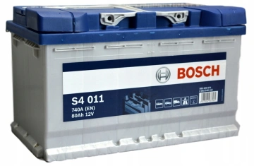 Акумулятор Bosch S4 12В 80Аг 740А R+ (0 092 S40 110) (0092S40110)