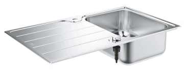 Grohe Мийка кухонна  K500 прямокут., з крилом, 1000x500x200мм, врізна, нержавіюча сталь (31571SD1)