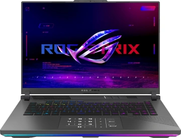 Ноутбук ASUS ROG Strix G16 G614PR-RV033 16" WUXGA IPS, AMD R9-8940HX, 32GB, F1TB, NVD5070Ti-12, noOS, Сірий (90NR0NJ7-M005Y0)